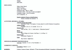 Student Resume Accomplishments Awesome Write Properly Your Accomplishments In College
