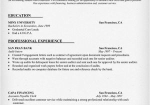 Student Resume Accounting 18 Best Images About Accounting Internships On Pinterest