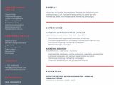 Student Resume Canva Dark Blue and Red Corporate Resume Templates by Canva