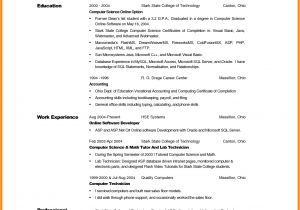 Student Resume Computer Science 7 Cv Of Computer Science theorynpractice