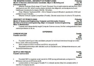 Student Resume Computer Science Computer Science Resume Example 9 Free Word Pdf
