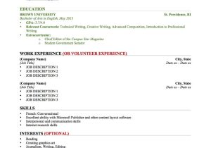 Student Resume Education Education Section Resume Writing Guide Resume Genius