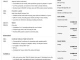 Student Resume for University Application College Resume Template for High School Students 2020