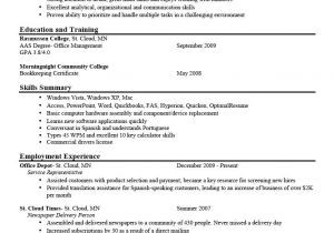 Student Resume Goals Good Resume Objective Examples Good Objective Resumes