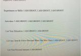 Student Resume Groot Clever Student Manages to Score 195 200 On A Very Basic
