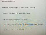 Student Resume Groot Clever Student Manages to Score 195 200 On A Very Basic