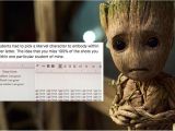 Student Resume Groot Student Writes Resume and Cover Letter as Groot Popsugar