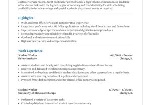 Student Resume Highlights High School Student Resume Template for Microsoft Word