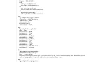 Student Resume In HTML Code How to Create An HTML5 Microdata Powered Resume