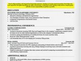 Student Resume Job Objective Profile for College Student Resume