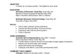 Student Resume Layout Sample Resume Layout 8 Examples In Word Pdf