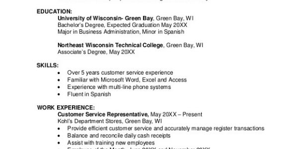Student Resume Layout Sample Resume Layout 8 Examples In Word Pdf