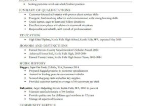 Student Resume Middle School 4 High School Resume Templates and Examples Fairygodboss