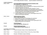 Student Resume Outline Sample Student Resume Template 11 Free Documents In Pdf