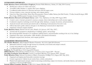 Student Resume Relevant Coursework Pr Resume 2011