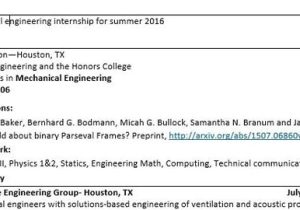Student Resume Sections as A Phd Student Applying for Internships where Should I
