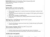 Student Resume Sections Sample Resume for College Students Still In School