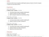 Student Resume Template Google Docs 29 Google Docs Resume Template to Ace Your Next Interview