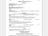 Student Resume Template Pdf Resume Outline Template 19 for Word and Pdf format