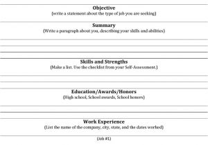 Student Resume Worksheet Resume Worksheet Template Letravideoclip Printable and