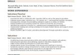 Student Teacher Volunteer Resume Volunteer Teacher Resume Samples Qwikresume