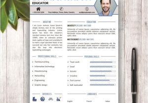 Stylish Resume Templates Stylish Resume Template for Ms Word Resume Templates On