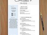 Stylish Resume Templates Stylish Resume Template Free Cover Letter Easy to Edit