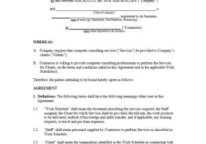 Subcontracting Contract Template Need A Subcontractor Agreement 39 Free Templates Here