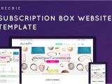 Subscription Box Business Plan Template Freebie Download Free Subscription Box Website Template