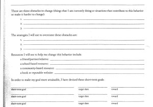 Substance Abuse Behavior Contract Template Health