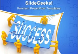 Success Powerpoint Templates Free Download Success Teamwork Powerpoint Template 0610 Powerpoint