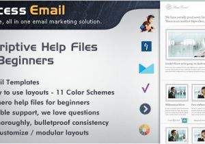 Successful Email Marketing Templates Success Premium Email Newsletter Templates by Bedros
