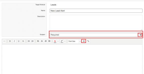 Sugarcrm Email Templates Creating A New Lead Alert In Sugarcrm Workflows Epicom