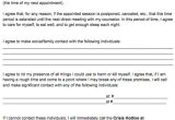 Suicide Contract for Safety Template 767 Best Images About School Counseling