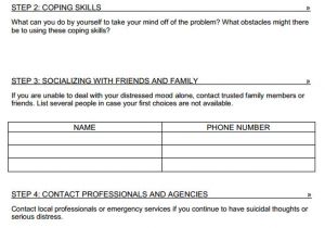 Suicide Contract for Safety Template Safety Plan Template Cyberuse