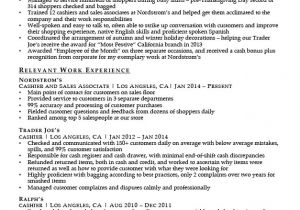 Summary Of Qualifications Sample Resume for Customer Service Cashier Resume Sample Resume Companion
