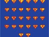 Superman Alphabet Template Superman Letters Silhouettes Templates Pinterest