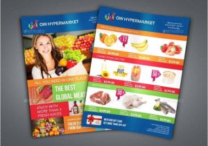 Supermarket Flyer Template 15 Supermarket Flyer Designs Templates Psd Ai Free