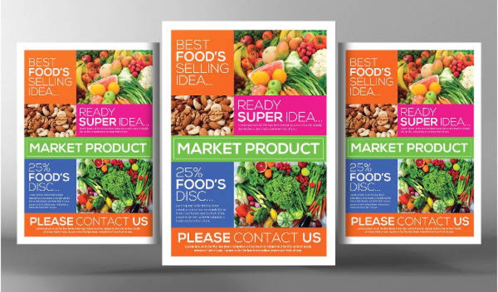 Supermarket Flyer Template Free Grocery Flyer 10 Free Psd Vector Ai Eps ...