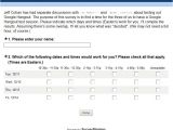 Survey Monkey Template Use Surveymonkey to Schedule Meetings Nsiteful