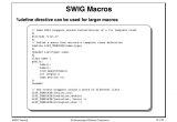 Swig Template Interfacing C C and Python with Swig