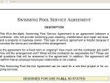 Swimming Pool Construction Contract Templates Swimming Pool Service Agreement Youtube