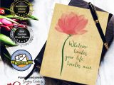 Sympathy Messages On Flower Card This Single Watercolor Flower Has A soft Pink Hue Against A