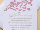 Sympathy Thank You Card Messages Funeral Thank You Sympathy Card with Rose Colored by