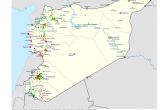 Syria War Template Syria Template Map