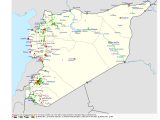 Syria War Template Syria Template Map