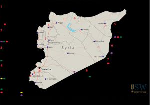 Syria War Template Template Map Syria Iraq