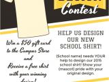 T Shirt Fundraiser Flyer Template T Shirt Design Contest Maketing Flyers Inksoft Inksoft