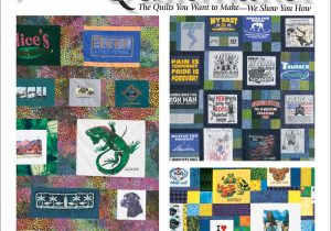 T Shirt Quilt Template Free T Shirt Quilt Patterns and Guide the Quilting Company