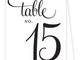 Table Numbers Template for Weddings 6 Best Images Of Tables Number 2 Template Printables